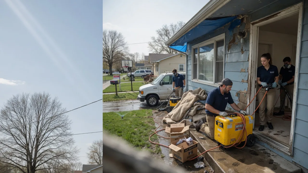 Basement Flood Cleanup in Gervais, OR near me